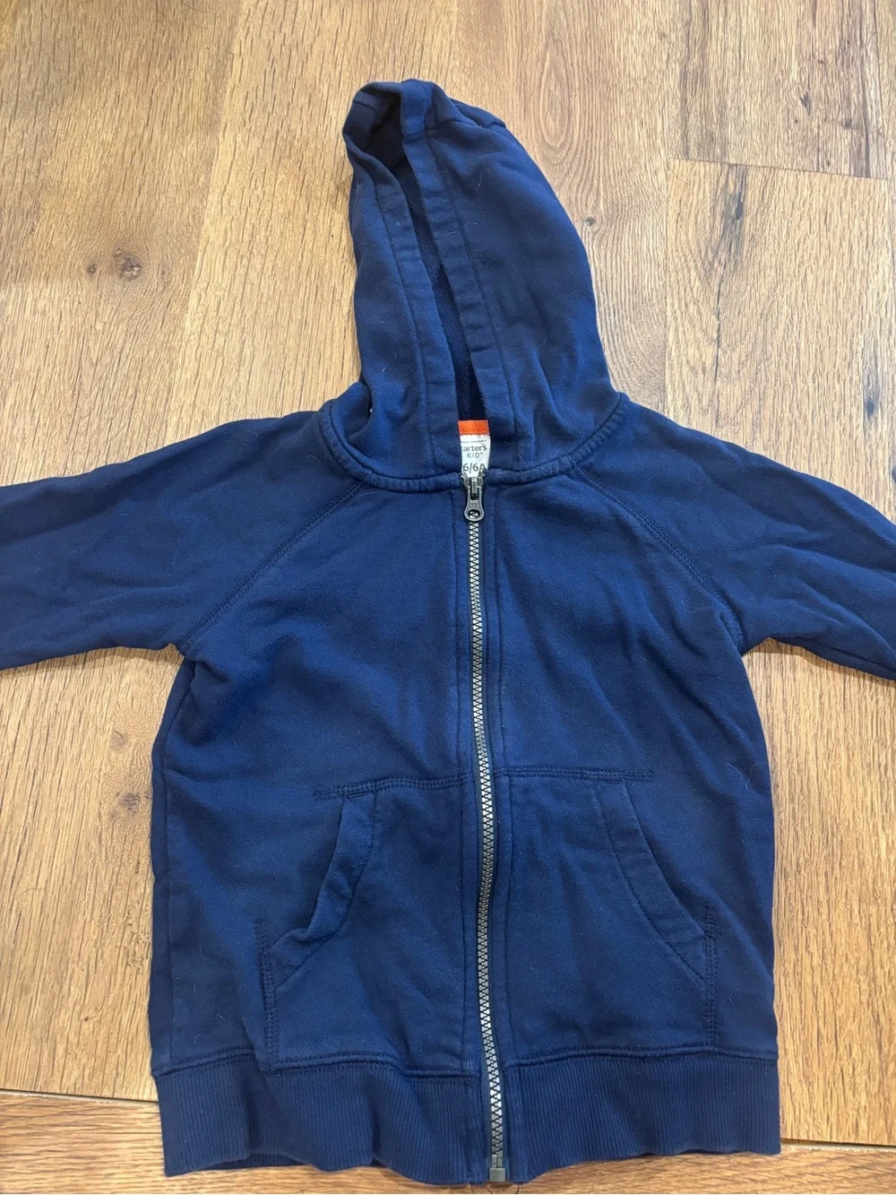 Carter's Navy Zip Front Hoodie